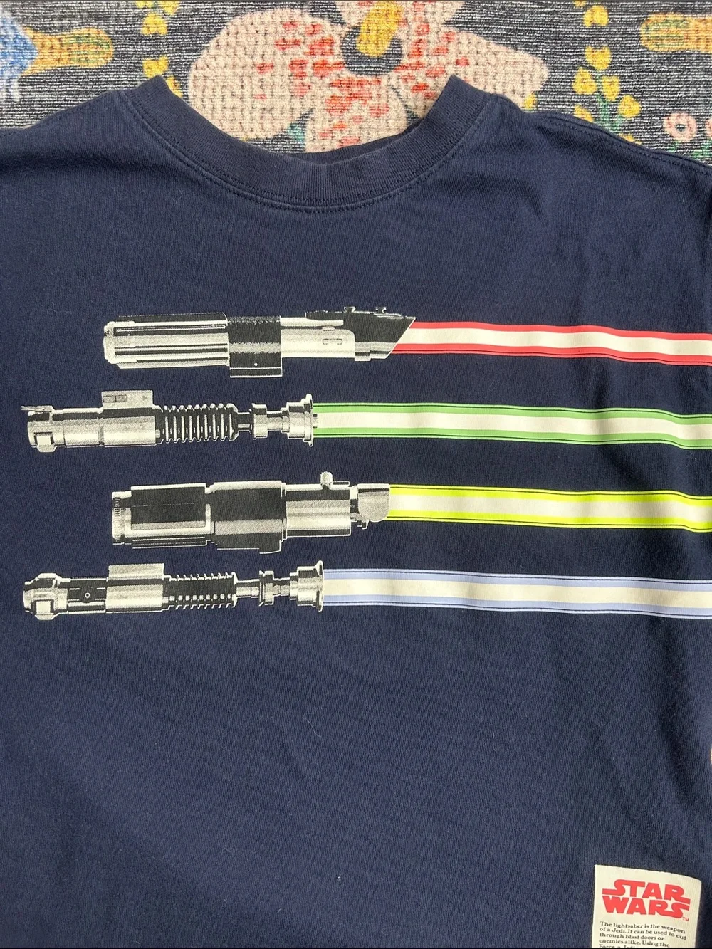 Gap Boys Star Wars Lightsaber Tee, Size Small